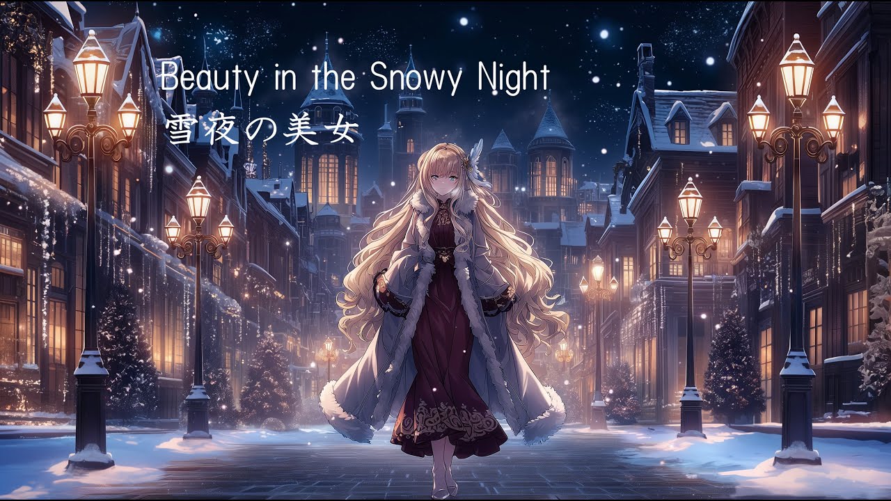 【Celtic／ケルト】For work, relaxation, reading,sleep music／作業・リラックス・読書・睡眠用BGM Beauty in the Snowy Night