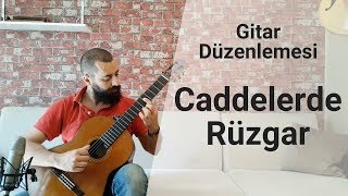 Caddelerde Rüzgar Gitar Solo | Tab Gitar Şarkılar Nasıl Çalınır Resimi