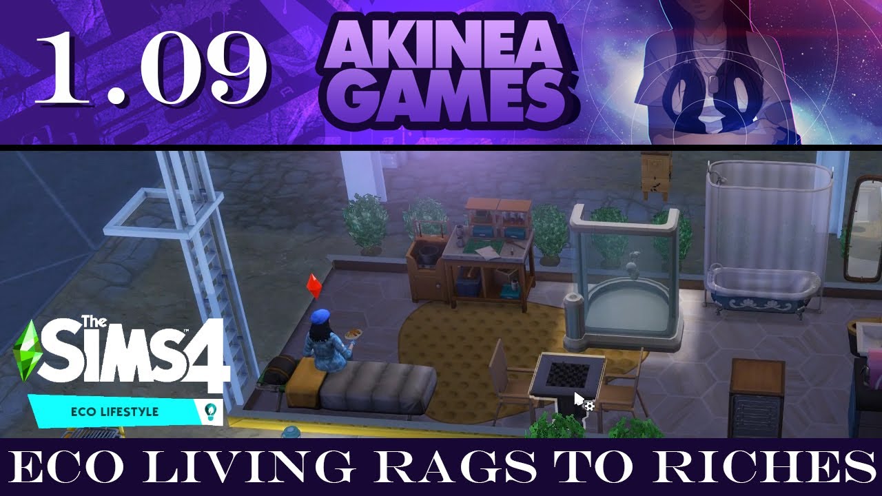 Home Fabricator And Home Upgrades Sims 4 Eco Lifestyle Rags To Riches Youtube