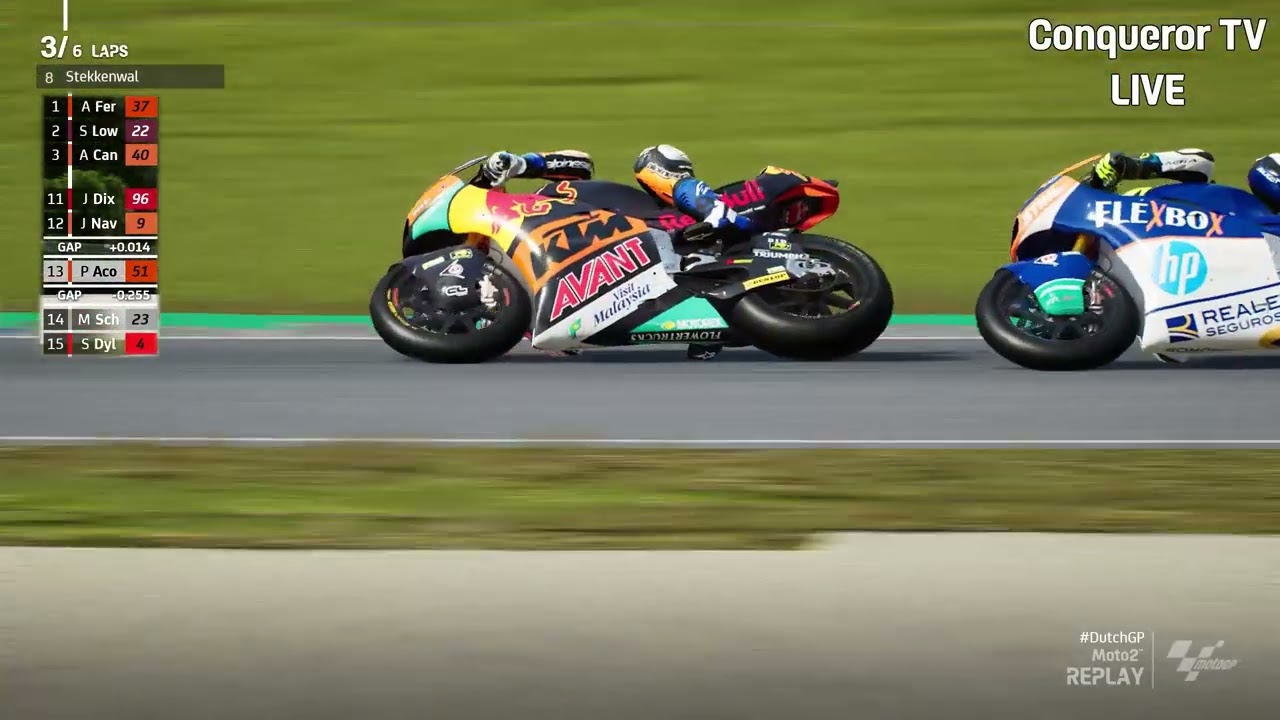 Live RACE Moto2 #DutchGP ❗ Pedro Acosta Vs Aron Canet❗ MOTOGP23 TV REPLAY GP Dutch 2023
