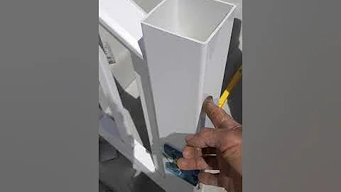 Installing Vinyl Railing on Concrete Pt:21