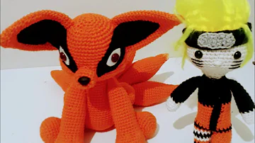 Kurama -Naruto - amigurumi #kurama #naruto #pocosdecaldas