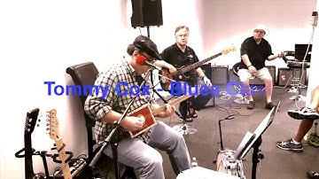 Tommy C playing slide at Point Source