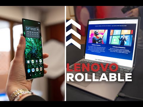 Lenovo's next big bet is on rollable displays for laptops and phones