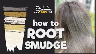 How To Root Smudge Shadow Root Hair Tutorial
