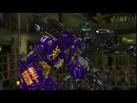 Видео: Real steel(Zeus vs Noisy Boy)игра Живая сталь-Зевс против Нойзи боя(для консолей Xbox 360/PS3)