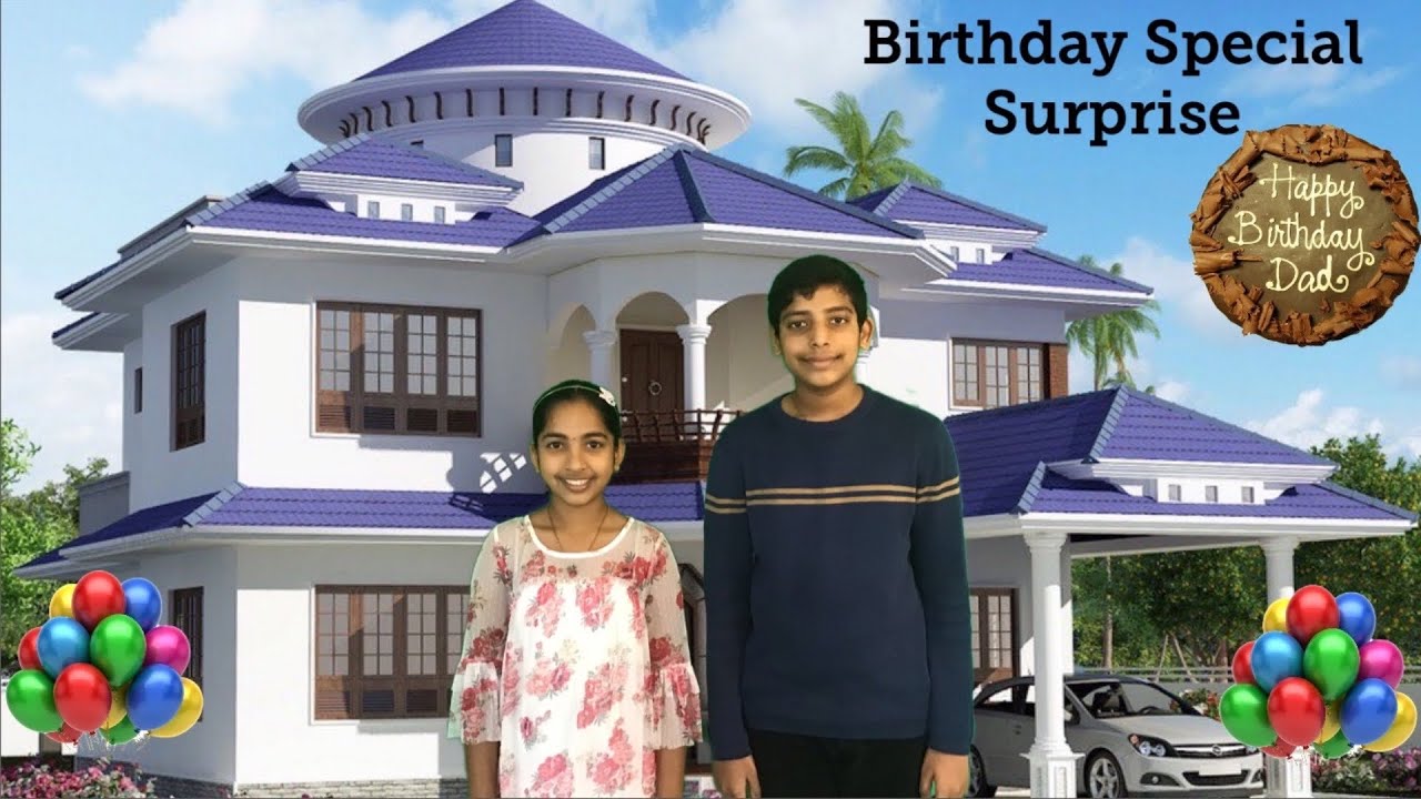 Surprise video from kids for dad on his birthday॥ Surprise ...