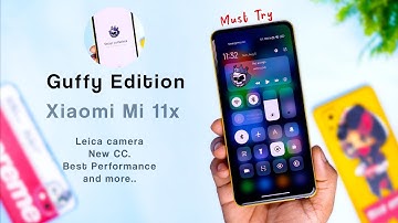 MIUI 14.0.7 Guffy Edition for Mi 11x, Best Performance and Super Smooth Ui with Extra Features Ui