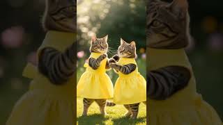 Dudi dudi dam dam, #DreamScreenAI , #catvideo #catshorts #billiwala #pets #catdance #cartoon #shorts