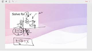 Literal Equations Two Step