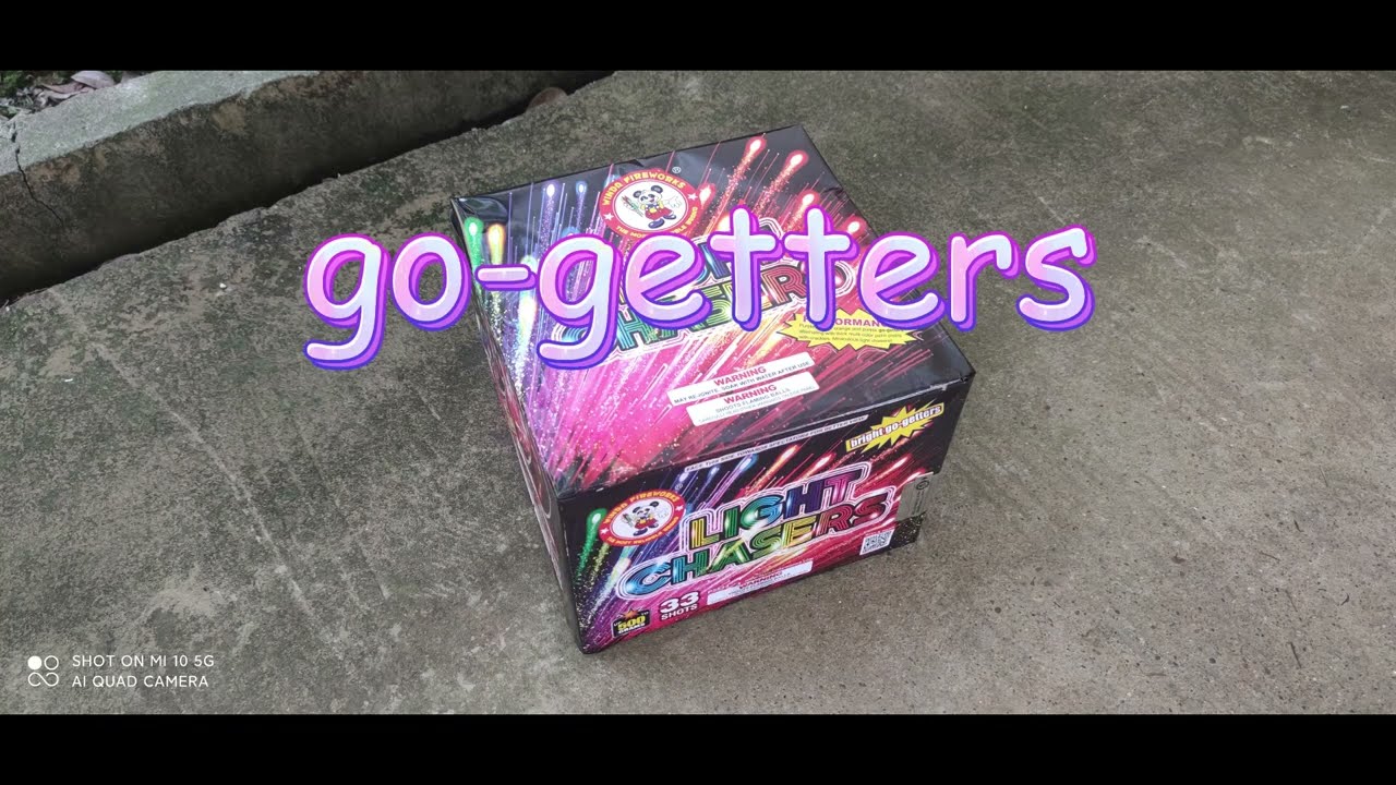 Light Chasers P5533 Test 500 gram cake 33 shots