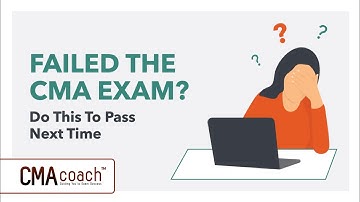 Failed the CMA Exam? MY 4 STEPS TO PASS NEXT TIME