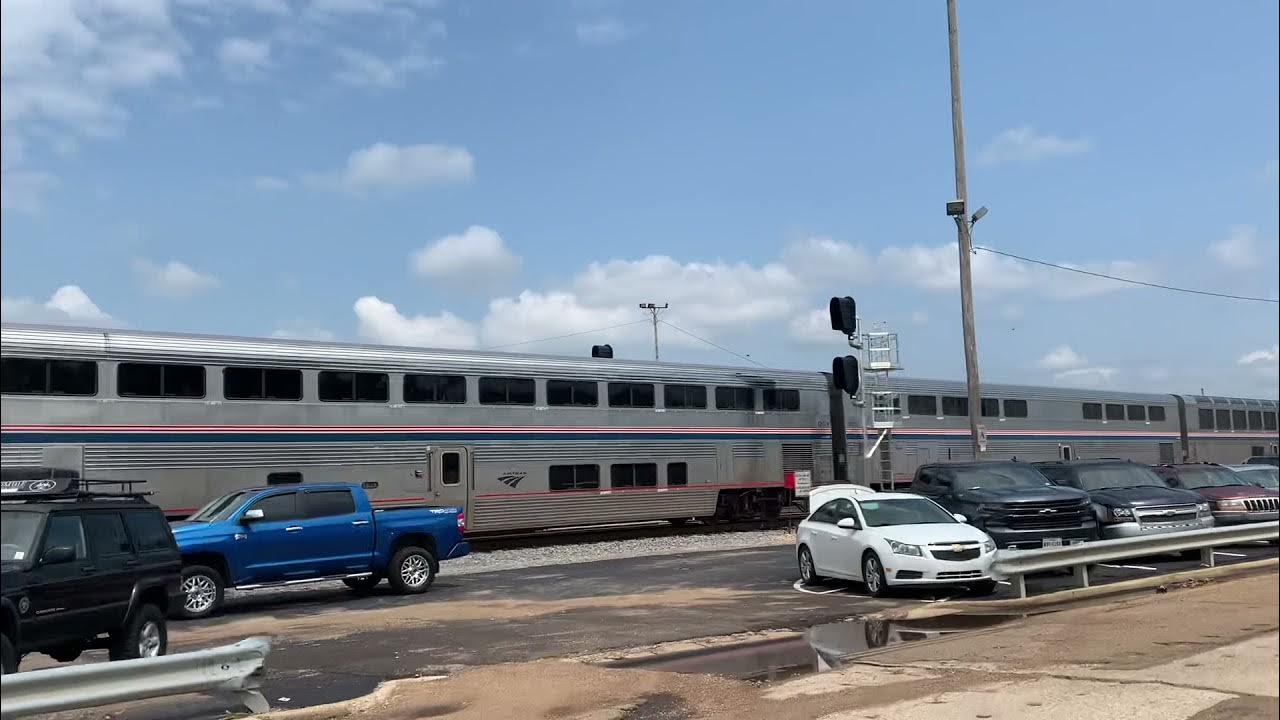 Amtrak SB “City of New Orleans” Jackson, MS 8/3/2021 YouTube