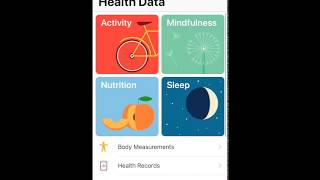iOS 11 Health App screenshot 5