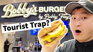 Is Bobby Flay OVERRATED? Bobby's Burgers Review