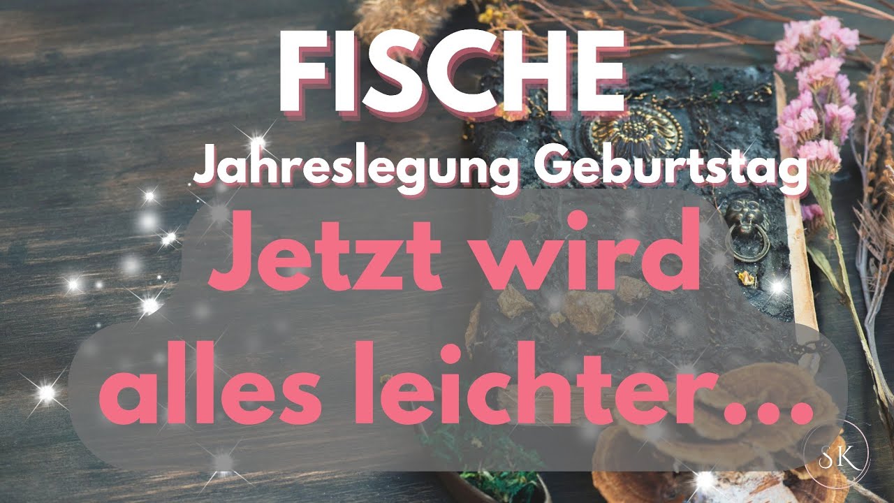 Fische 🎂 Dein Neubeginn beginnt jetzt – Leichtigkeit, Wahrheit & neue Wege 🌊✨