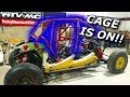 1000HP 2JZ-GTE swapped RZR part 9! Cage is ON! Final assembly!