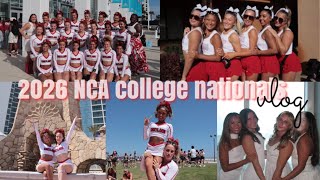 a week in my life as a college cheerleader | NCA NATIONALS | Life with Melodiee