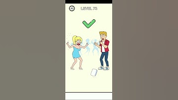 DELETE ONE PART | LOVE STORY LEVEL-73 | FUNNY MOBILE GAME #TRENDING #SHORT