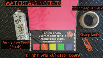 DIY High Viz Splatter Target (+) Two Steps With 3 Common Items