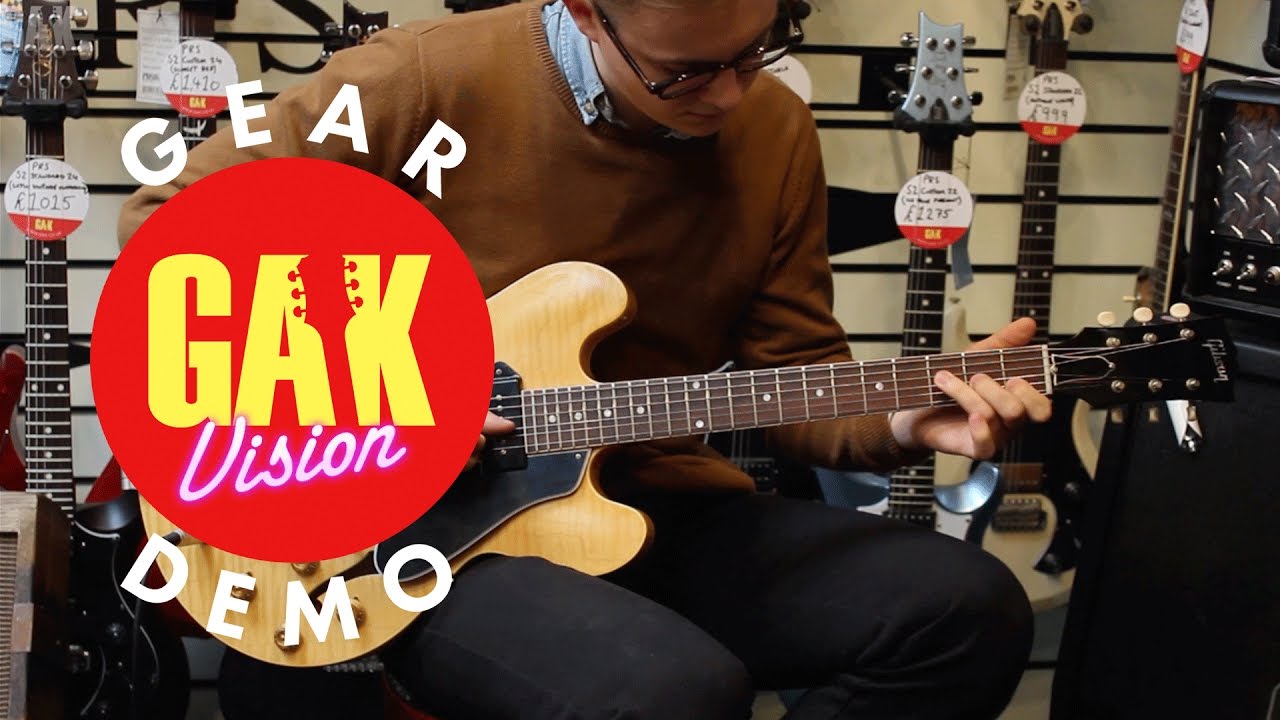 GAK TONE TEST : Gibson Memphis 2016 1961 ES-330TD Figured VOS