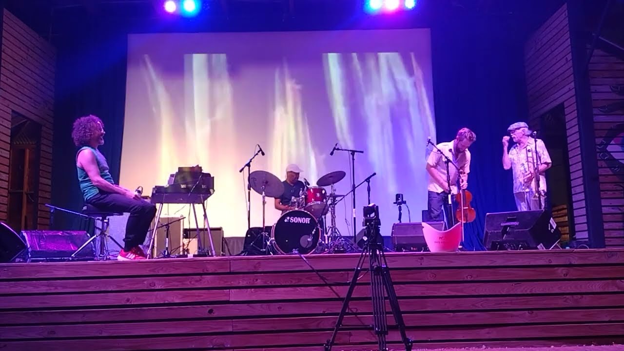 scatterjazz: Shannon Powell, Brian Haas, Rick Trolsen & Rurik Nunan - set 2, 10-4-23