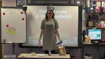 Jam Sandwich Algorithm - Primary Computing Lesson Example