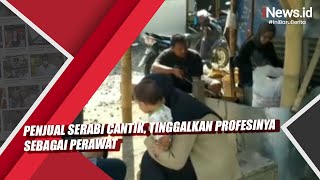 Penjual Serabi Cantik, Tinggalkan Profesinya Sebagai Perawat