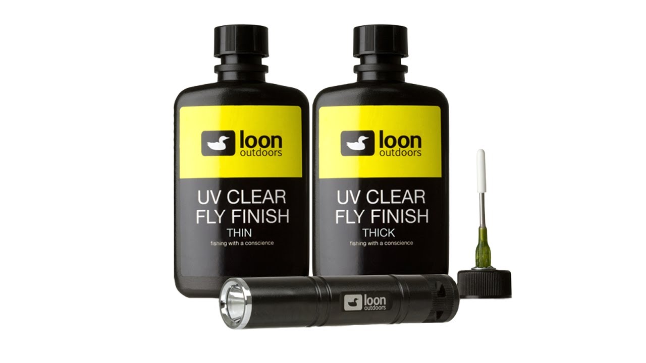 Loon Uv Fly Finish Clear Glue Video Instructions - Fly Tying