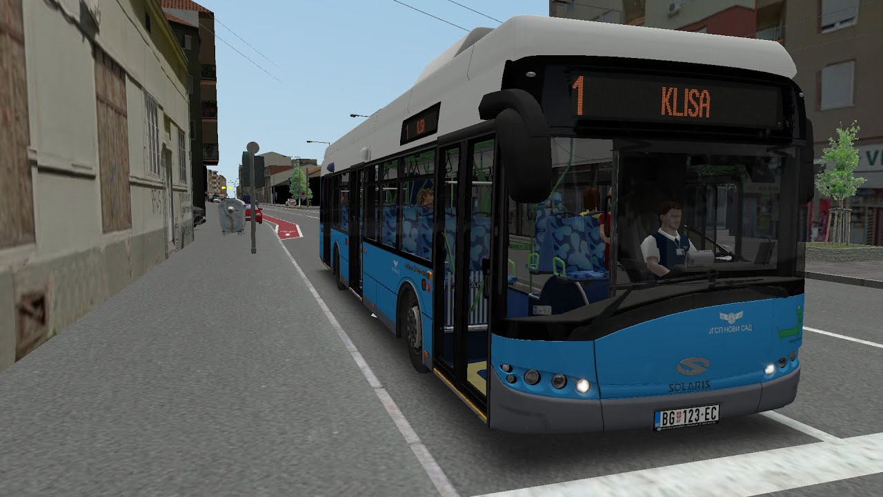 OMSI 2. Underrated freeware maps. 7. Novi Sad