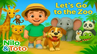 Let’s Go to the Zoo | Nilo & Toto | Animal Song for Kids screenshot 4