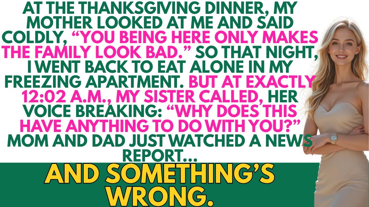 At Thanksgiving dinner, I stayed silent through their scorn—hours later, everything collapsed  Now!!
