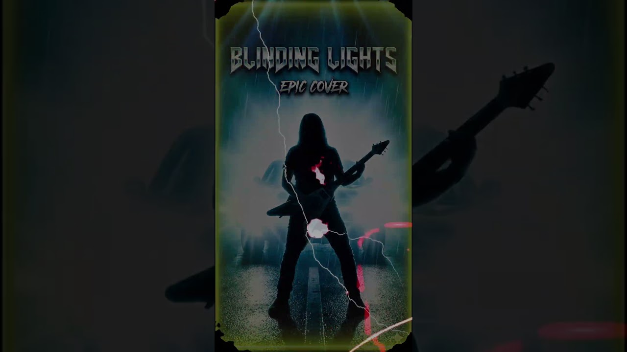 The Weeknd - Blinding Lights (Metal Cover) 🎸