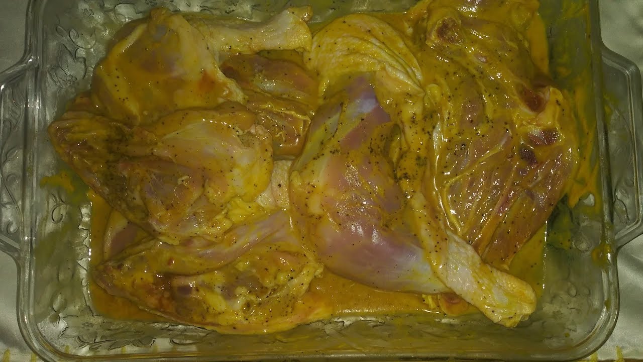 Preparando Pollo Frito En Mostaza ? - YouTube