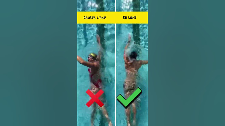 PROBLÈME 🚨 Le bras qui croise devant en crawl.