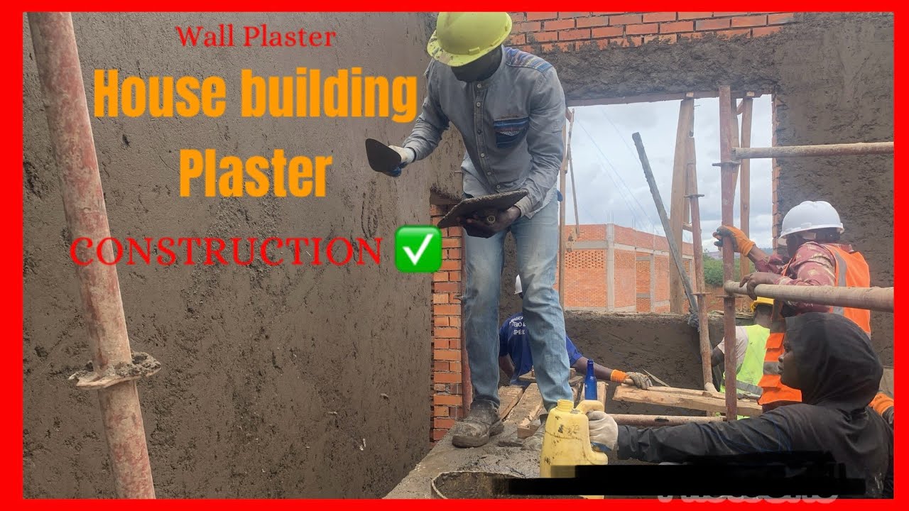 Excellent!!Plastering Wall Techniques _Plastering Wall Of Compound wall ...