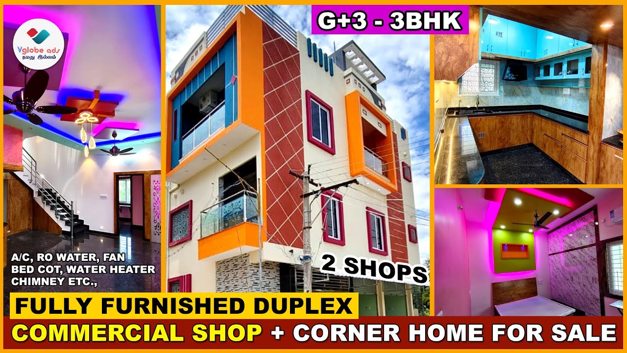 👉 SOLD OUT Commercial Property+🏡Luxury 3BHK Home for Sale | Fully Furnished Tiruvannamalai👉ID369
