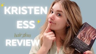 Kristen Ess Hair Gloss | Review + Tutorial of the $15 toner