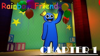 Roblox - Rainbow Friends - Escape from the crazy park alone!!! - Chapter 1 | DraBii