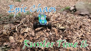 Traxxas Rustler 4x4 VXL - Take 16 - Extreme RC Off-Road Mayhem! Jumps &amp; Full-Throttle Action!