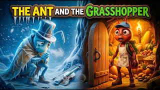 The Ant and the Grasshopper 🐜🎻 | English Moral Stories for Kids | Bedtime Stories
