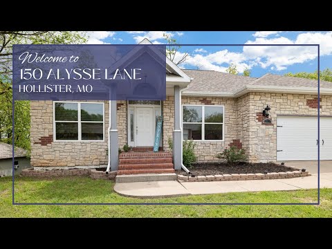 150 Alysse Ln, Hollister, MO home video tour