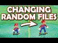 I swapped random files in Super Mario 3D World and got strange results...