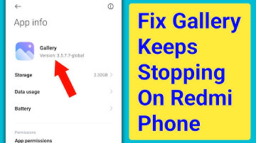 How to Fix Gallery Keeps Stopping on Redmi Phone। Gallery has Stopped Problem On Mi Redmi Phone