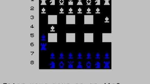 Spectrum Chess (ZX Spectrum)
