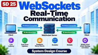 SD 25 | WebSockets: Real-Time Communication | System Design Course | Uplatz Guide