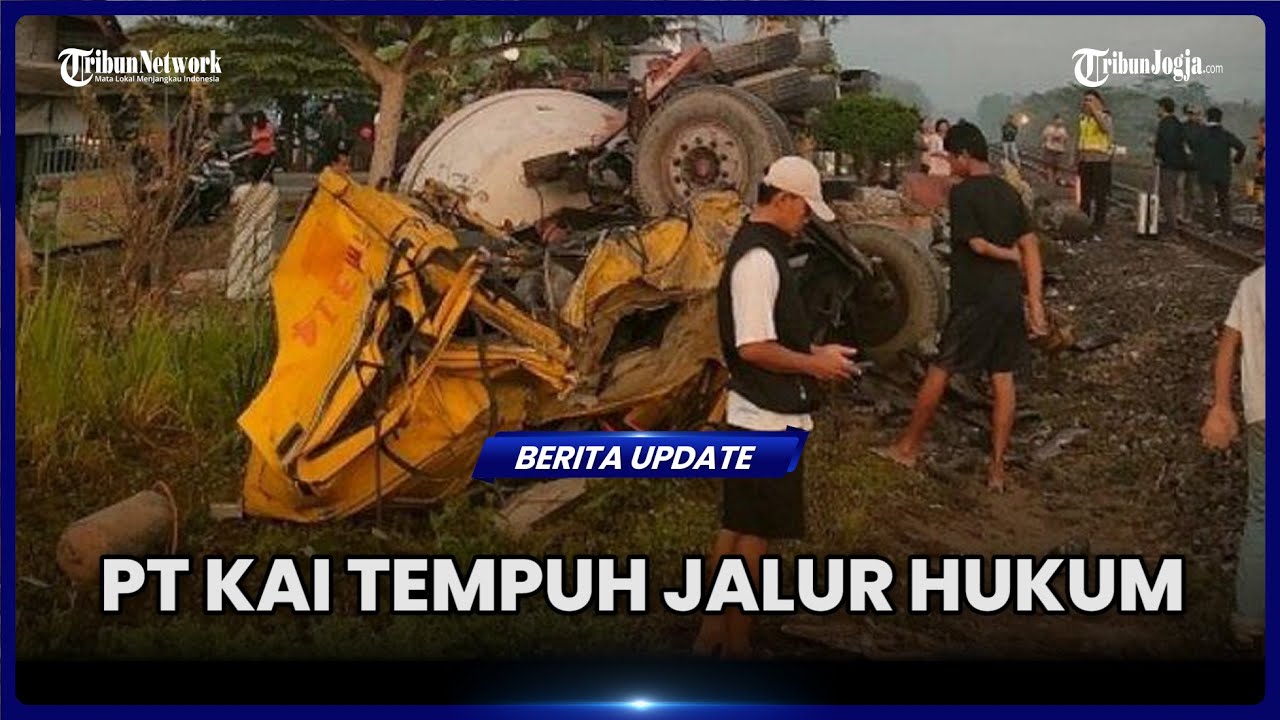 TRUK MOLEN PICU KECELAKAAN, PT KAI TEMPUH JALUR HUKUM