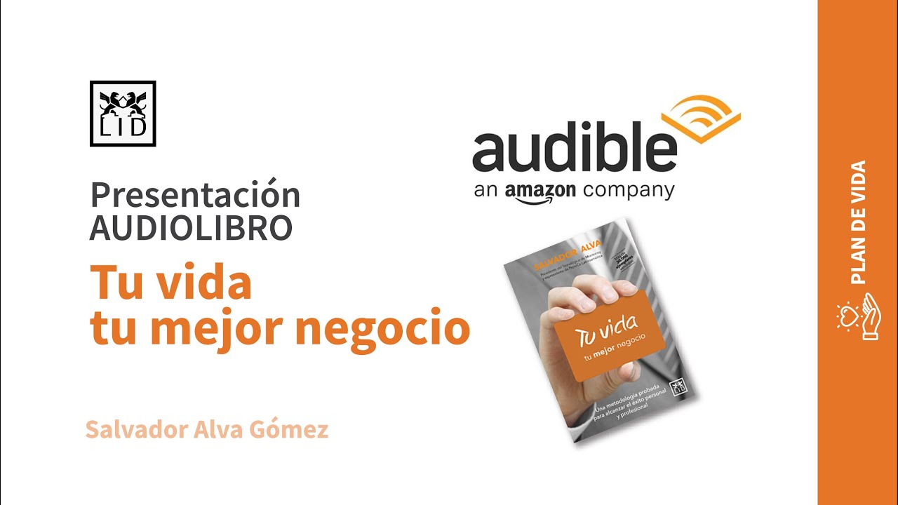 Presentación audiolibro "Tu vida tu mejor negocio" - YouTube