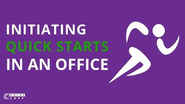 Kolbe Tip of the Week - Initiating Quick Start