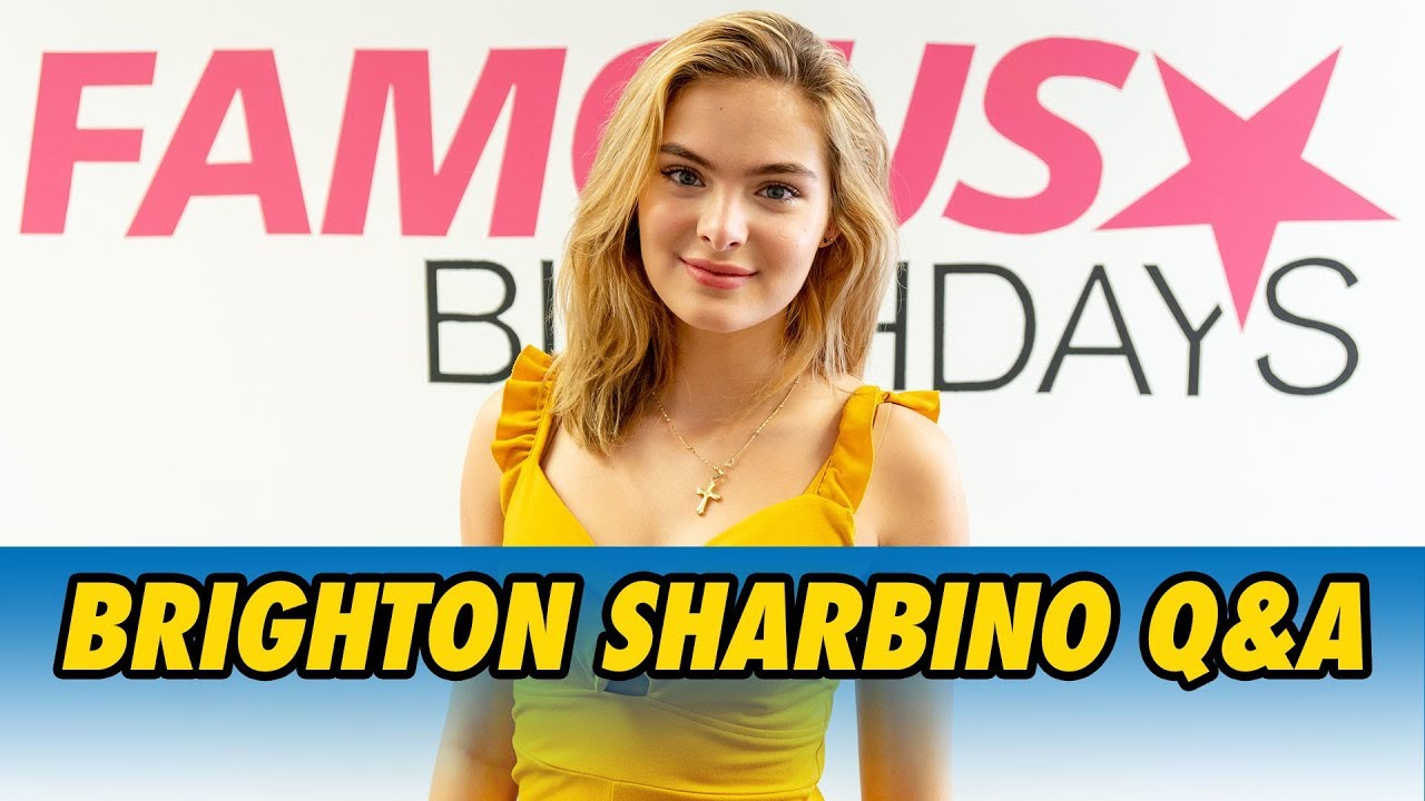Brighton Sharbino Q&A